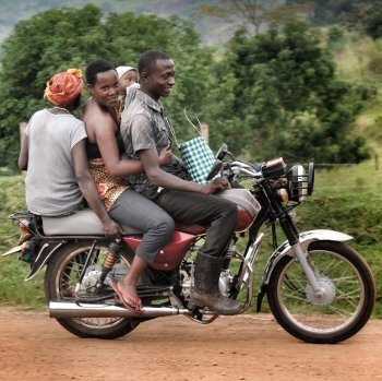 Boda boda -taxi on nopea